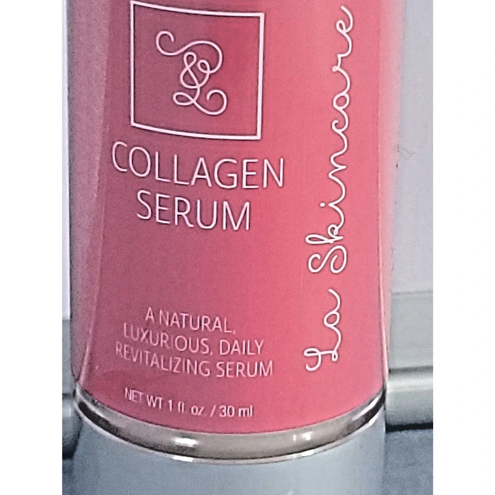 La Skincare Pro Collagen Serum Daily Revitalizing Anti-Aging Face Lift 1oz New